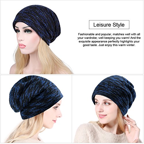 VBIGER Gorro de Punto Invierno Caliente Tejido Unisex