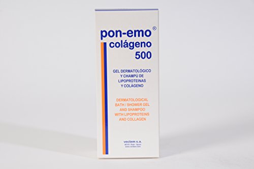 VECTEM PON-EMO Colágeno Gel-Champú Cabello Seco 500 ml