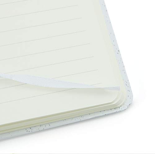 VEESUN A5 Libreta Alineadas Bonitas Cuaderno Vintage Diario de Viaje Bloc de Notas Notebook Bullet Journal Agenda con Cierre Elástico, Marcador, 192 Páginas, Seis plumas