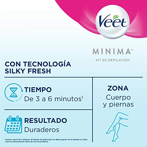 Veet Crema Depilatoria Corporal para Mujer con Aloe Vera y Vitamina E, Pieles sensibles, 6 x 200 ml, hasta 20 Semanas de Suavidad