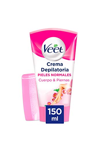 Veet Crema Depilatoria Corporal para usar bajo la ducha para Mujer, Piel Normal, 150 ml