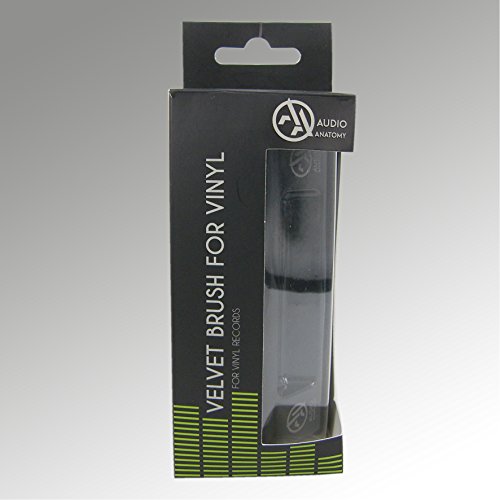 Velvet Brush for Vinyl - Audio Anatomy Deluxe Contour Velvet Brush
