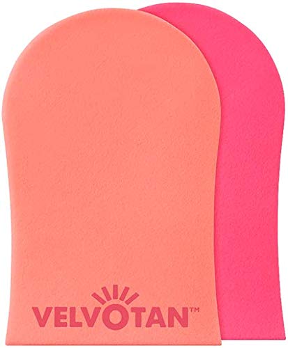 Velvotan Deluxe doble cara bronceado Mitt