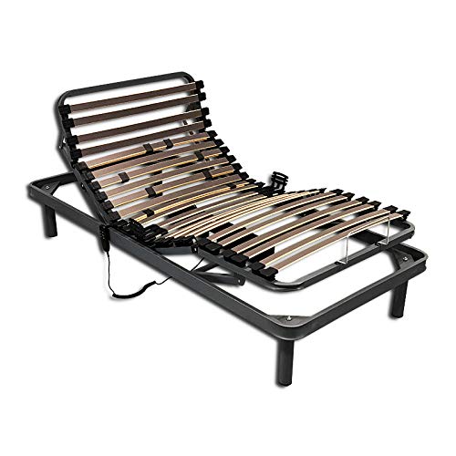 Ventadecolchones - Cama Articulada Reforzada Adaptator con Motor eléctrico Medida 90 x 190 cm
