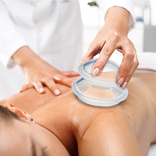 Ventosa Celulitis 5 Piezas Copas Masaje Celulitis Terapia de Ahuecamiento de Celulitis Cuerpo/Cara Anti Celulitis Tazas de Terapia de Vacío Cuidado de la Salud