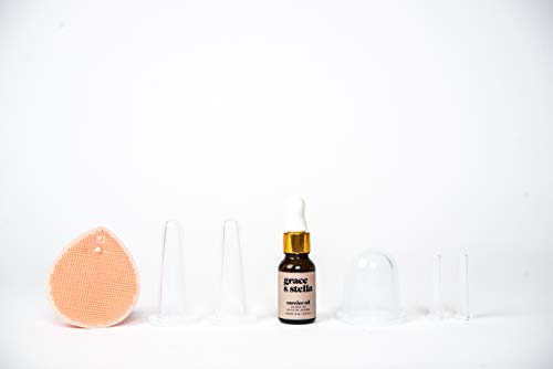 Ventosa de Masaje Silicona el Mejor Método de Tratamiento para la Circulación Suaviza las Arrugas Ventosas para la Cara / Cuello y Masaje De Cuerpo Entero