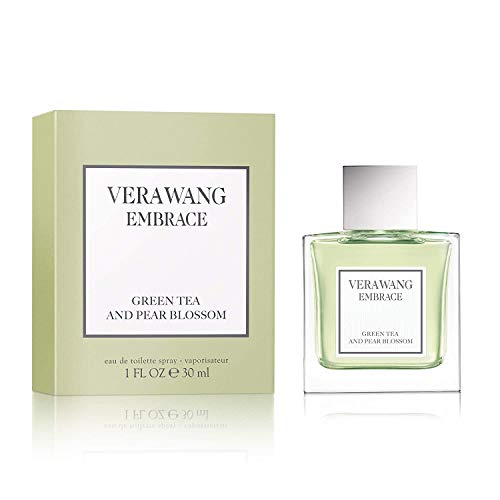 Vera Wang Embrace Green Tea & Pear Blossom Eau de Toilette para Mujer - 30 ml.