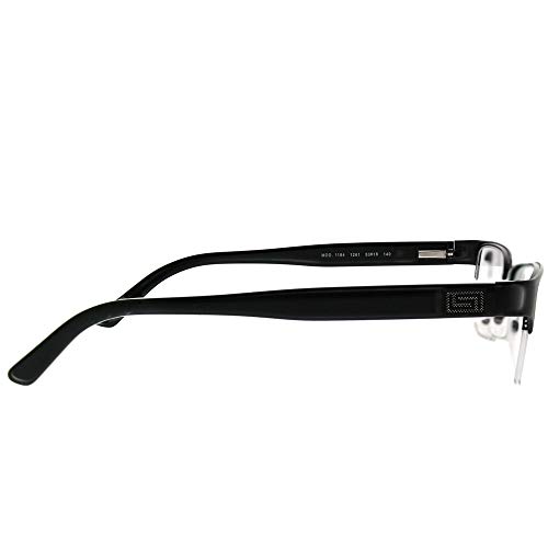 Versace 0Ve1184 Monturas de gafas, Matte Black, 53 para Hombre