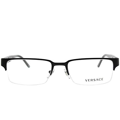 Versace 0Ve1184 Monturas de gafas, Matte Black, 53 para Hombre