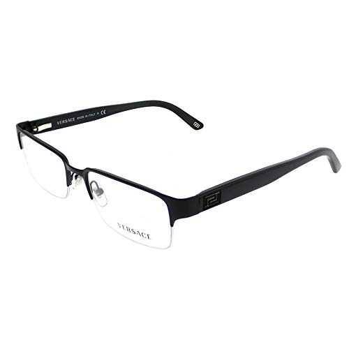Versace 0Ve1184 Monturas de gafas, Matte Black, 53 para Hombre