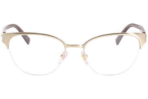 Versace 0VE1255B Monturas de gafas, Pale Gold, 52 para Mujer