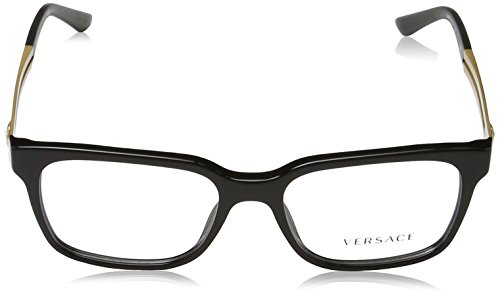 Versace 0Ve3218, Monturas de Gafas para Hombre, Black, 53