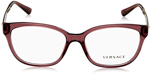 Versace 0Ve3240 Monturas de gafas, Transparent Violet, 54 para Mujer