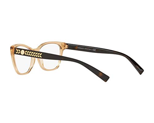 Versace 0VE3265 Monturas de gafas, Honey, 52 para Mujer