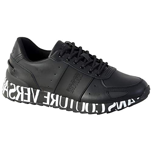 Versace Jeans Couture Hombre Logo Zapatillas Nero 40 EU