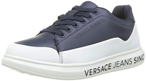 Versace Jeans Couture Shoes, Zapatillas de Gimnasia para Hombre, Azul (BLU Avio 239), 41 EU