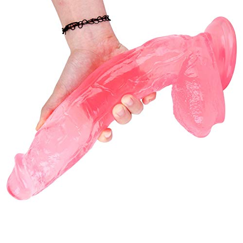 VERY 30cm / 11.8 pulg Rosa Trá □ □ n ng Grande Impermeable Potente Mujer 100% de Base □ nsert for Completamente w □ º Personal de Silicona