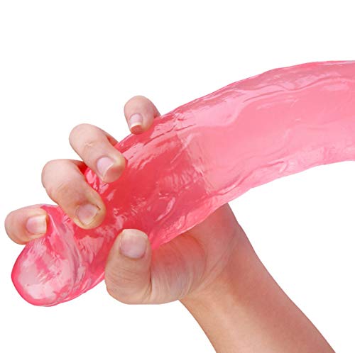 VERY 30cm / 11.8 pulg Rosa Trá □ □ n ng Grande Impermeable Potente Mujer 100% de Base □ nsert for Completamente w □ º Personal de Silicona