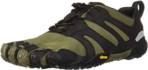 Vibram Fivefingers 19M7602 V 2.0, Zapatillas de Trail Running para Hombre, Verde Ivy Black, 44 EU