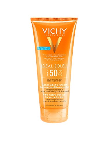 Vichy Capital Soleil Gel Wet Skin spf 50 200 ml + Regalo After Sun 100 ml