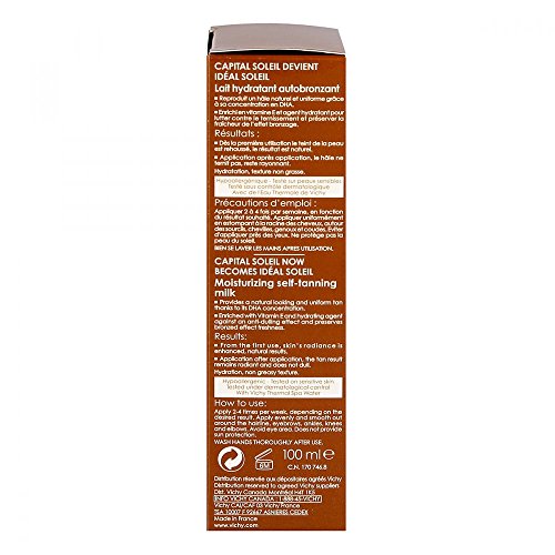 Vichy Capital Soleil - Leche de autóctona (100 ml)