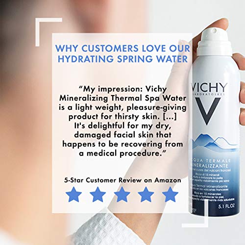 Vichy Thermal Spa Water - líquidos limpiadores faciales (Piel mixta, Piel seca, Piel normal, Piel grasosa, Piel sensible, Wet skin)