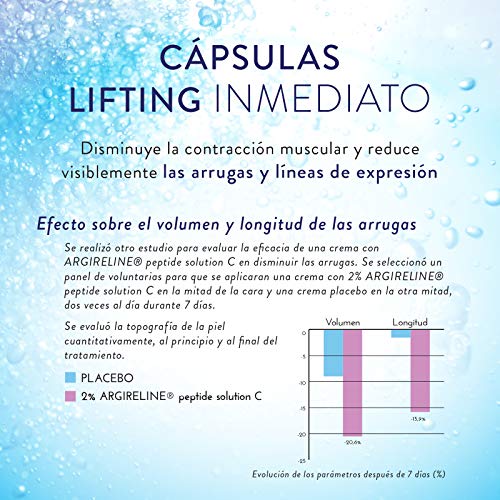 Vicorva Perlas Vegetales Argireline® | Cápsulas Lifting Efecto Inmediato | Reduce Visiblemente Las Arrugas y Líneas de Expresión | Monodosis de Fácil Aplicación | Textura Sérum Efecto Sedoso | 30 Uds