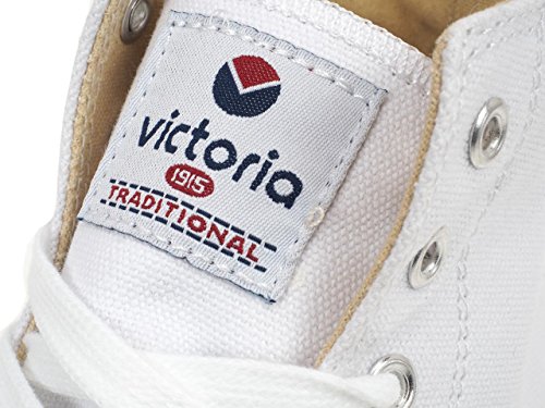Victoria Botin Basket Autoclave, Zapatillas Altas para Mujer, Blanco, 38 EU