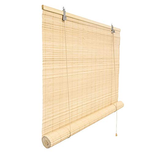 Victoria M. - Persiana de bambú para Interiores, Color Natural, tamaño: 120 x 160 cm