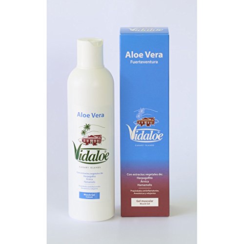 Vidaloe gel muscular de Aloe Vera 250ml