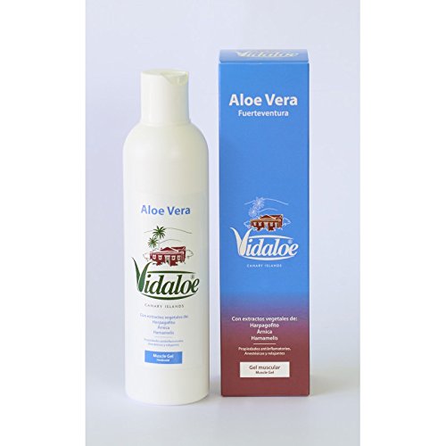 Vidaloe gel muscular de Aloe Vera 250ml