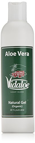 Vidaloe gel natural (orgánico) 98% aloe vera puro 250ml