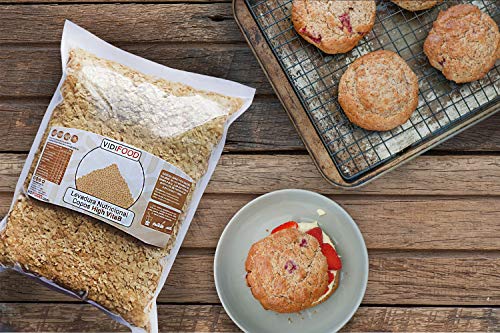 VidiFood Levadura Nutricional Enriquecida Con Vitamina B12, Superalimento De Levadura Inactiva - 1kg