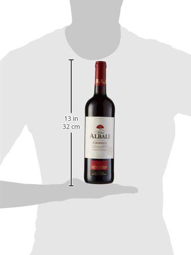 Viña Albali Crianza Tinto D.O. Valdepeñas Vino - Paquete de 6 x 750 ml - Total: 4500 ml