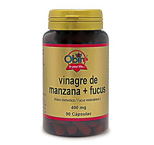 Vinagre de manzana + fucus 400 mg 90 cápsulas