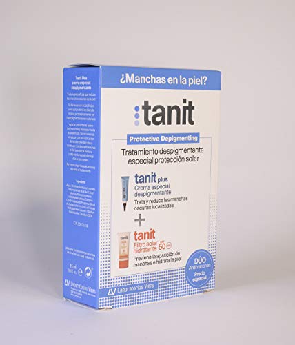 VIÑAS Tanit Pack Tratamiento Antimanchas Crema Despigmentante 15 ml + Fluido antimanchas 50ml