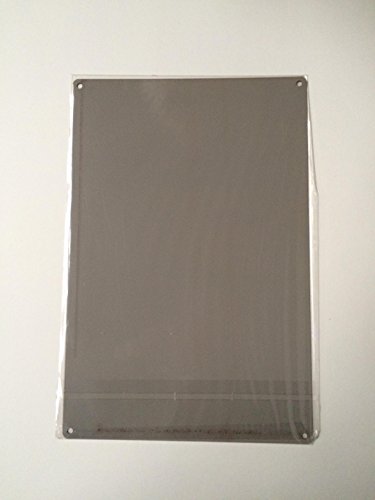 Vintage Garaje Motor Carreras Aceite Gasolina ANTIGUA PUBLICIDAD METAL / Muestra de la lata - 20 x 30 cm