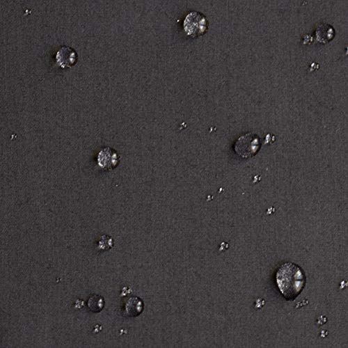 VIROBLOCK - Tela Para Mascarilla a Metros POLE - Tejido Lavable Homologado - Doble Capa de Tela Hidrófuga para mascarillas Compatible con la norma UNE 0065 : 2020 (Negro)