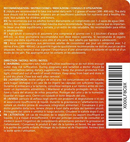 Vitamaze® Vitamina B12 1000 mcg Comprimidos de con Metilcobalamina, 180 Comprimidos Vegana, 6 Meses de Suministro, Organica Pura Suplemento Alimenticio sin Aditivos Innecesarios, Calidad Alemana