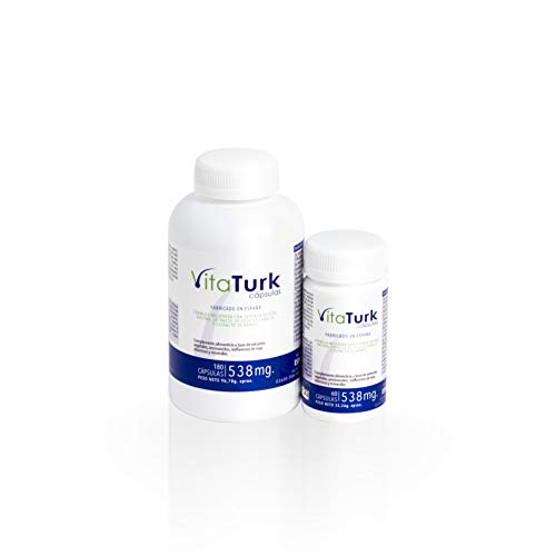Vitaturk - Champú BIOTIN anticaída para cabellos finos, frágiles. Regenera y da volumen. Especialmente indicado para cabello graso | FABRICADO EN ESPAÑA |