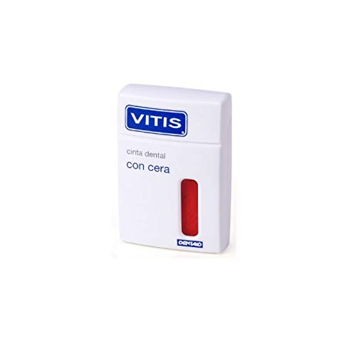 VITIS Cinta Dental Cera, Negro, Normal