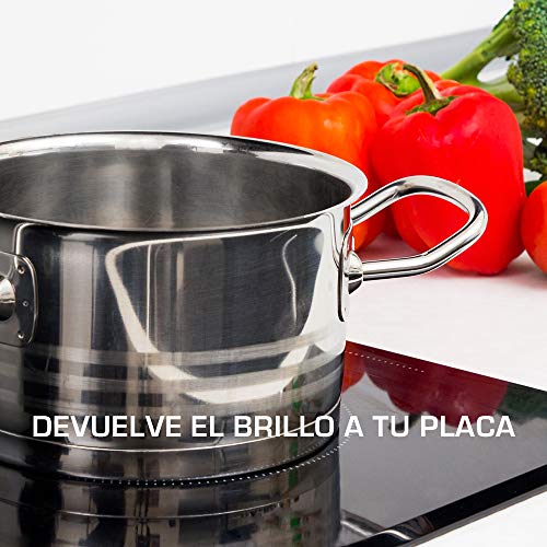 Vitroclen Crema - Limpiador específico para placas de vitrocerámica - 2 x 450 ml