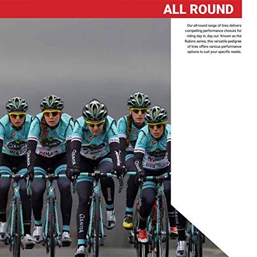 Vittoria Cub. Rubino Pro IV 25-622 G2.0 Cubiertas Ciclismo, Adultos Unisex, Negro (Negro), Talla Única