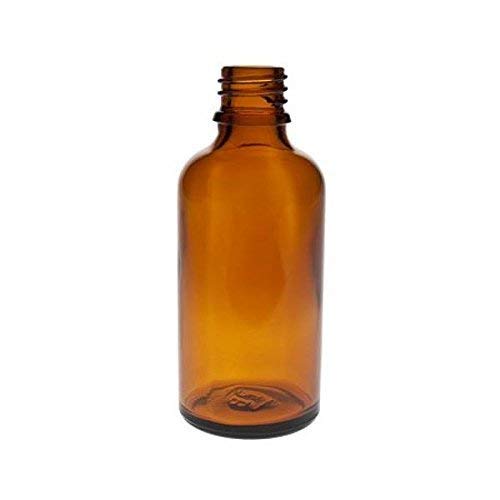 Viva-Haushaltswaren – 10 frascos cuentagotas de Vidrio, para Farmacia, Color marrón, Vidrio, marrón, 50 ml