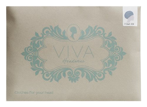 Viva Headwear Gorro básico de Calidad para quimioterapia 100% algodón (Vitale/púrpura Oscuro)