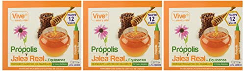 Vive+ Própolis con Jalea Real y Equinácea - 12 Unidades
