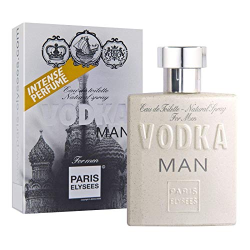 VODKA Man Perfume para hombre Eau de Toilette pour homme Paris Elysees 100 ml Aromático
