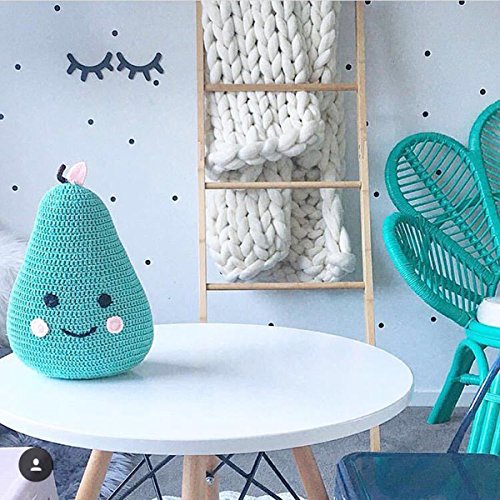 VORCOOL - Adhesivo decorativo para pared de habitación de bebé, diseño de pestañas de madera en 3D, color gris