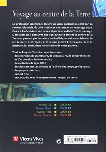 Voyage au centre de la Terre (Chat Noir. Lire Et S'entrainer)