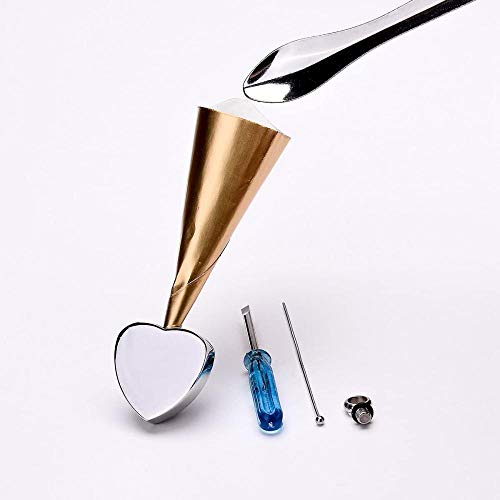 VVHN Mi Madre + mi Amigo Cilindro conmemorativo en Forma de corazón Ur Collar Colgante joyería de cremación de Acero Inoxidable 316